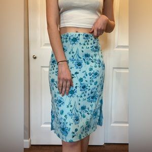 Vintage made in the USA 90s/y2k floral skirt
